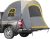Pickup Truck Tent, Waterproof PU2000mm Double Layer for 5.5-6.0 FT Truck Bed, Portable Bed Tent for Camping, Gray
