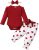 Mioglrie Baby Girl Clothes Newborn Girl Fall Winter Outfits Pants Set Preemie Infant Clothing Headband 0 3 6 Months