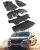 for Chrysler Pacifica Floor Mats 2017-2024 7 or 8 Seats(Gas Only), All Weather TPE Car Floor Liners Cargo Mats Set for Pacifica/Voyager 2017 2018 2019 2020 2021 2022 2023 2024 Van Accessories