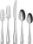 Oneida T711065DL20 Moda 65 Piece Fine Flatware Set, Service for 12