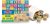 Melissa & Doug Deluxe Wooden ABC/123 1-Inch Blocks Set With Storage Pouch (50 pcs), Classic Letter And Number Wooden Blocks, For Toddlers And Kids Ages 2+