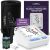 Blood Pressure Monitor for Home Use with Large Upper Arm Cuff – Automatic Talking Pulse and BP Machine with 240 Memory Recalls for 3 Users – Carrying Bag and Batteries Included, Backlit Digital LCD
