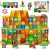 EchoPlan Magnetic Tiles, 130PCS Magnetic Blocks with 2 Cars, Magnet Tiles 3D Clear Building Blocks Set, STEM Sensory Educational Toys Gift for Toddlers Kids Boys 3 4 5 6 7 8 9+ Year Old