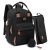 Dikaslon Diaper Bag Backpack with Portable Changing Pad, Pacifier Case and Stroller Straps, Large Unisex Baby Bags for Boys Girls, Multipurpose Travel Back Pack Moms Dads, Black