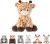 Niuniu Daddy 14″ | 3.5 Pound Giraffe Weighted Plush Stuffed Animal, Heavy Giraffe Pillowfort Toys for Kids Adults, Weighted Beads for Stuffed Animals Body Pillow for Gift Birthday Christmas Holiday