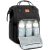 KeaBabies Baby Diaper Bag Backpack – Large Baby Bag for Boys, Girls, Waterproof Multi Function Travel Diaper Backpack with Changing Pad, Durable Travel Essentials for Moms and Dads (Trendy Black)