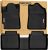 OEDRO Floor Mats Fit for Toyota Camry 2011-2007, Custom Fit Front & 2nd Row Floor Liner Set, TPE All Weather Protection Camry Car Mats, Black