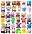JOYIN 36 Pack Mini Animal Plush Toy Assortment (36 Units 3″ Each),Bulk Stuffed Animals Party Favors for Kids, Small Animals Plush Keychain Decoration, Carnival Prizes, Valentine’s Day Party Favors