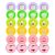 SpaLife Beauty Fruit Facial Sheet Masks 24 Pack – Face Masks Skincare Set – Hydrating Face Masks – 6 Natural Fruit Extract Formulas – Orange, Grapefruit, Coconut, Cherry, Avodcado, Cucumber