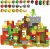 200PCS Magnetic Blocks Building Toys, 1″ Light Up Building Blocks Magnet Cubes Tiles for Toddlers Boys Girls 3+, Build Game Adventure Scenes STEM Sensory Construction Toys