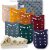 Nora’s Nursery Cloth Diapers 7 Pack with 7 Inserts & 1 Wet Bag – Waterproof Cover, Washable, Reusable & One Size Adjustable Pocket Diapers for Newborns and Toddlers-Pacific Neutrals