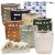 Nora’s Nursery Cloth Diapers 7 Pack with 7 Inserts & 1 Wet Bag – Waterproof Cover, Washable, Reusable & One Size Adjustable Pocket Diapers for Newborns and Toddlers – Down to Earth