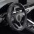 KAFEEK Diamond Leather Steering Wheel Cover with Bling Bling Crystal Glitter Rhinestones, Universal 15 inch, Car Accessories for Women Girl, Black Microfiber Leather Black Diamond