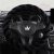 Luxury Fluffy Winter Car Steering Wheel Cover for Women Soft Warm Plush Cute Auto Accessories for Vehicle, Sedan, Universal, Fuzzy, Anti Slip, Black, 14in, Standard Size 14.5-15″(37-38cm)