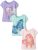 The Children’s Place Baby and Toddler Girls’ Animal Short Sleeve Graphic T-Shirts, Multipack