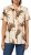 Nautica Women’s Short Sleeve Linen Blend Button Up Collared Camp Shirt