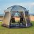 KingCamp Screen Tent, Camping Tent for 6-8 Person 12′ x 12′ Portable Screen House Room with Detachable Sunshade for Camping, Garden & Backyard