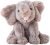 Hopearl Adorable Plush Calf Elephant Toy Floppy Elephish Ultra Soft Stuffed Animal for Boys Girls Kids Toddlers, Gray, 9”