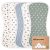 Organic Burp Cloths Baby Boy & Girl – 5-Pack Super Absorbent Cotton Burping Cloths for Babies, Soft & Plush Newborn Spit Up Rags, Infant Towels for Milk Spit Up, Unisex, Large 21″ x 10″ (Pets & Paws)