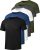 5 Pack Mesh Workout Shirts for Men Dry Fit Gym Shirts Quick Dry Athletic Short Sleeve T-Shirt Moisture Wicking
