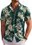 COOFANDY Men’s Hawaiian Shirt Short Sleeve Floral Button Down Shirts Tropical Holiday Beach Shirts