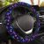 Colorful Butterflies Steering Wheel Covers Universal 15 Inch Car Wheel Cover,Anti-Slip Breathable Car Accessories Protector Fit for Trucks,Sedans,SUVs,Vans