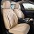 Coverado Car Seat Covers, Front Seat Covers for Cars, 2 Pack Beige Leather Seat Covers, Universal Seat Covers Front Seat, Automotive Seat Covers Waterproof Car Seat Protector Fit for Most Vehicles