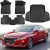 Liner Master® Car Floor Mats for Honda Accord: Fit for 10th Gen 2018 2019 2021 2022 2022 (Include Hybrid), 1st 2nd Row and Cargo Liner Full Set All-Weather TPE Rubber Carpets Automotive Accessories