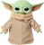 Mattel Star Wars The Mandalorian Grogu Plush 11-inch Toy, Squeeze & Blink Character Figure with Sound, Blinking Eyes & Hand Motion